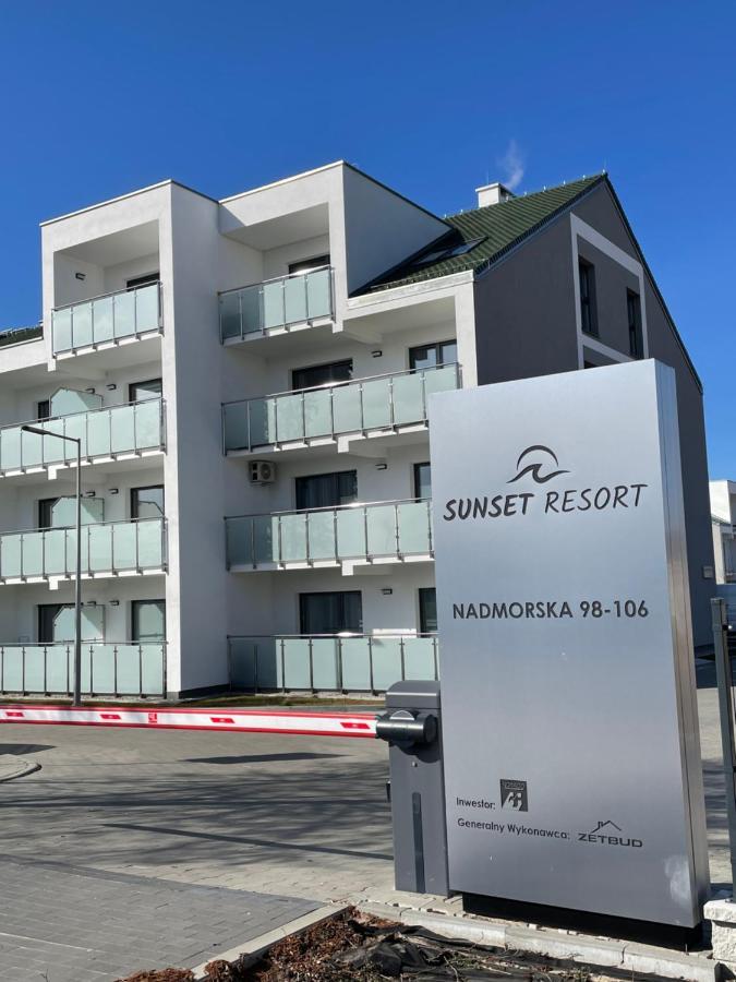 Sunset Resort Apartament Dziesiatka Przy Plazy Grzybowo  Dış mekan fotoğraf
